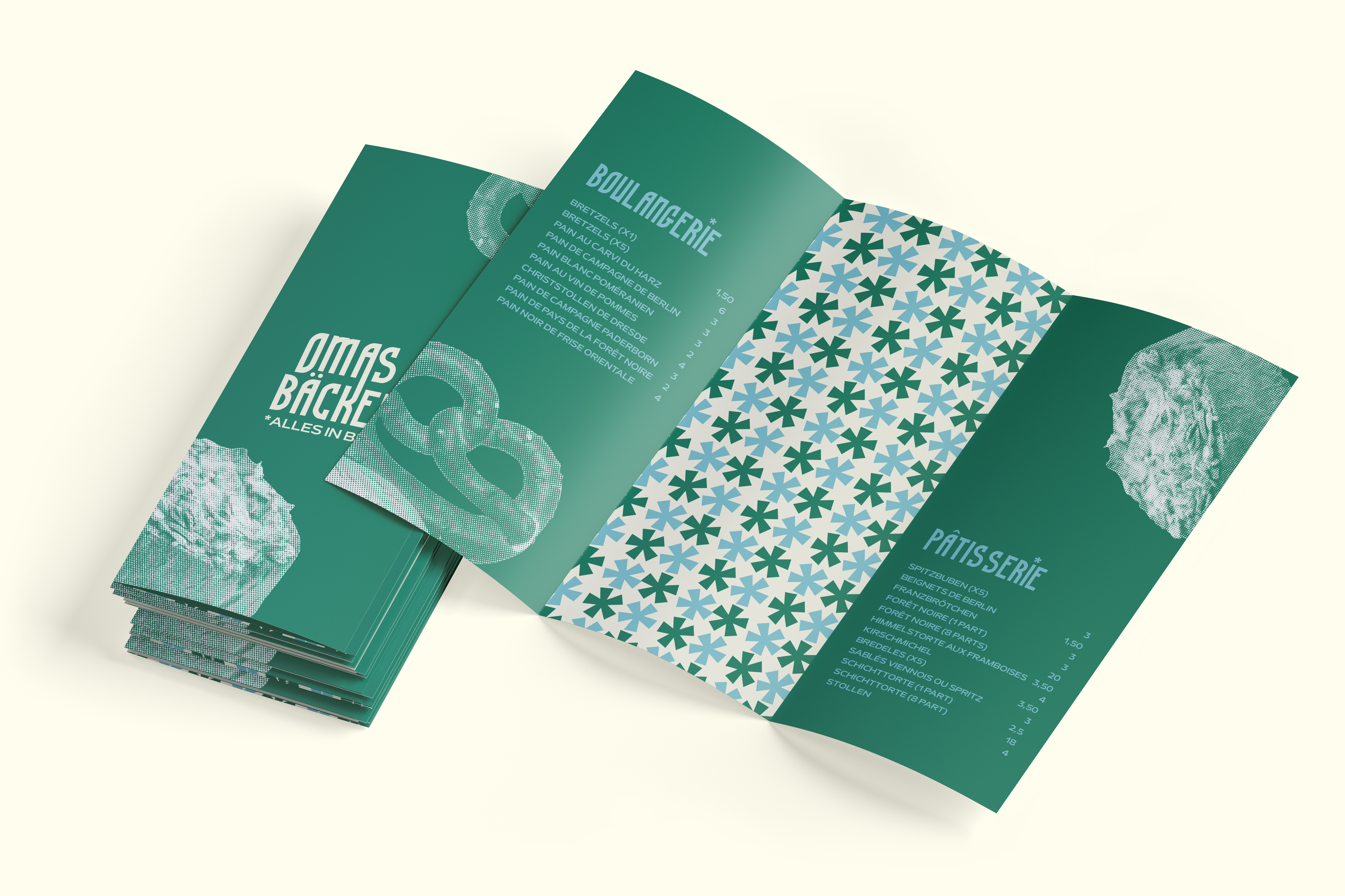 Omas Bäckerei - Brochure dépliante